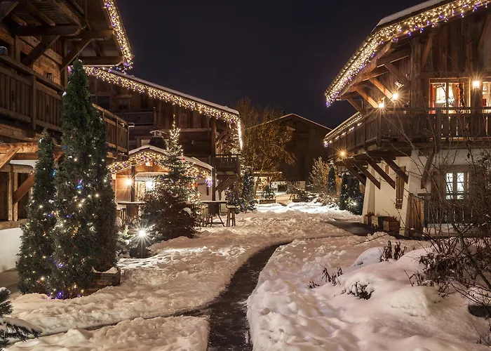 Szálloda Les Loges Blanches Megève
