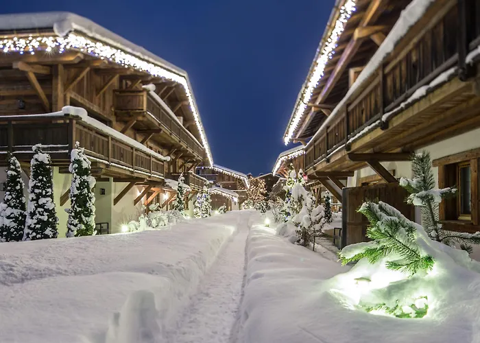 Szálloda Les Loges Blanches Megève